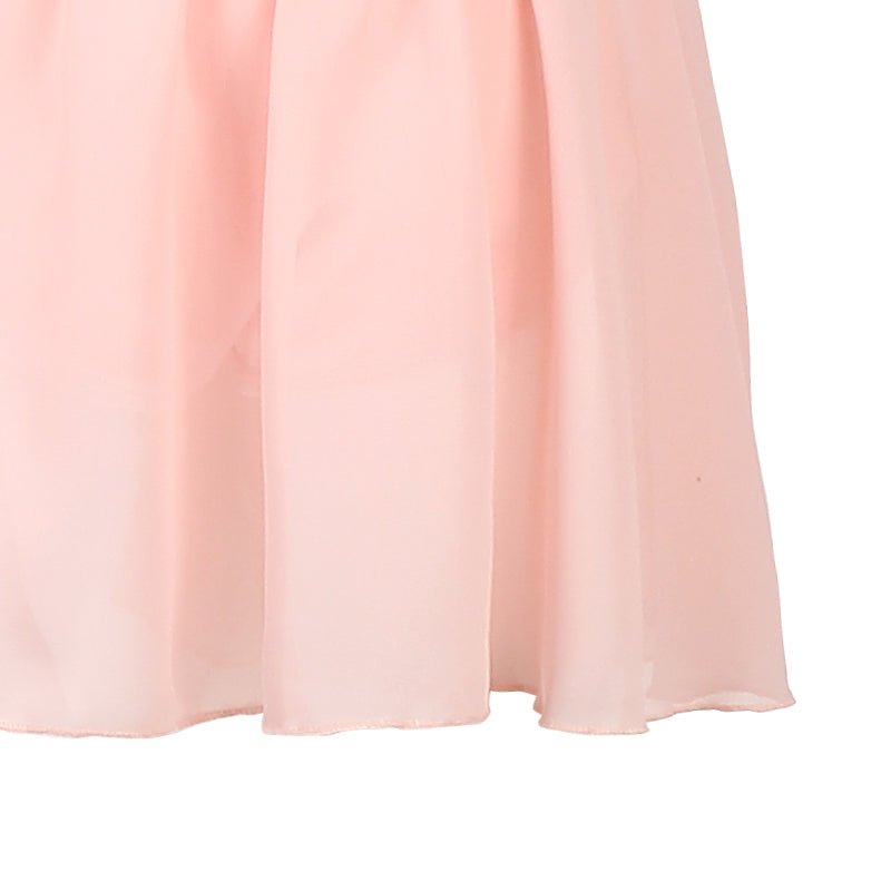 Short Sleeve Pink Leotard