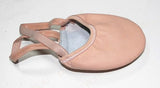 Leather Half Shoes Ballet Pink – Jazz Contemporary Turning Dance Shoes Foot Thong