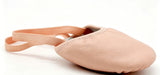 Leather Half Shoes Ballet Pink – Jazz Contemporary Turning Dance Shoes Foot Thong