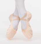 Pink Canvas Ballet Shoes