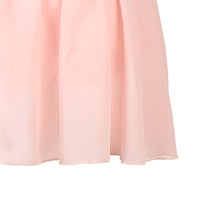 Short Sleeve leotard with Skirt - Pink